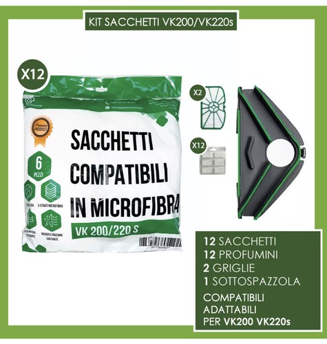 Sacchetti folletto vk200 - folletto,