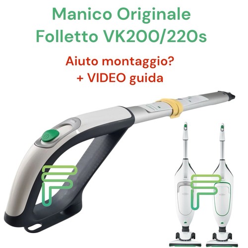 Manico bastone folletto vk200 - folletto,