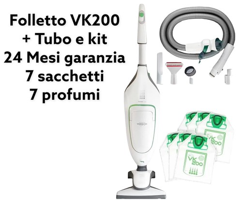 Folletto vk200 led sacchetti - led,