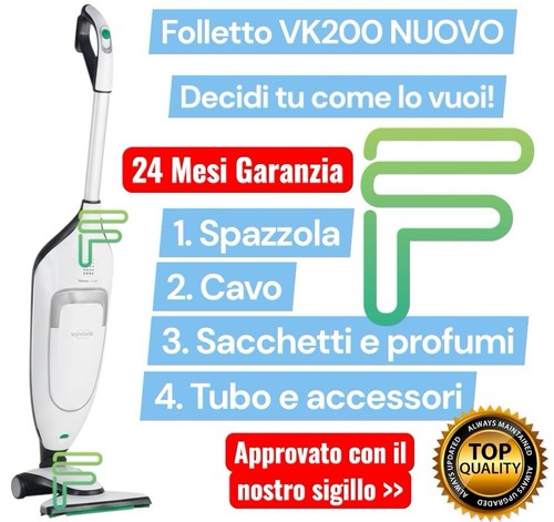 Folletto vk200 nuovo decidi - folletto,