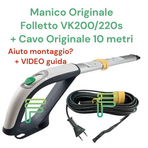 Manico bastone folletto vk200 - folletto,